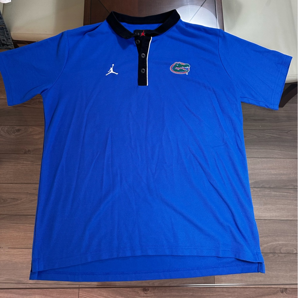 Nike Jordan Florida Gator polo size large